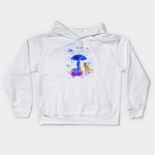 Cat and Mushroom Kids Hoodie